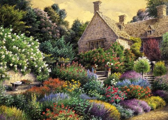 ART PUZZLE Puzzle Barvy mé zahrady 1500 dílků - obrázek 1