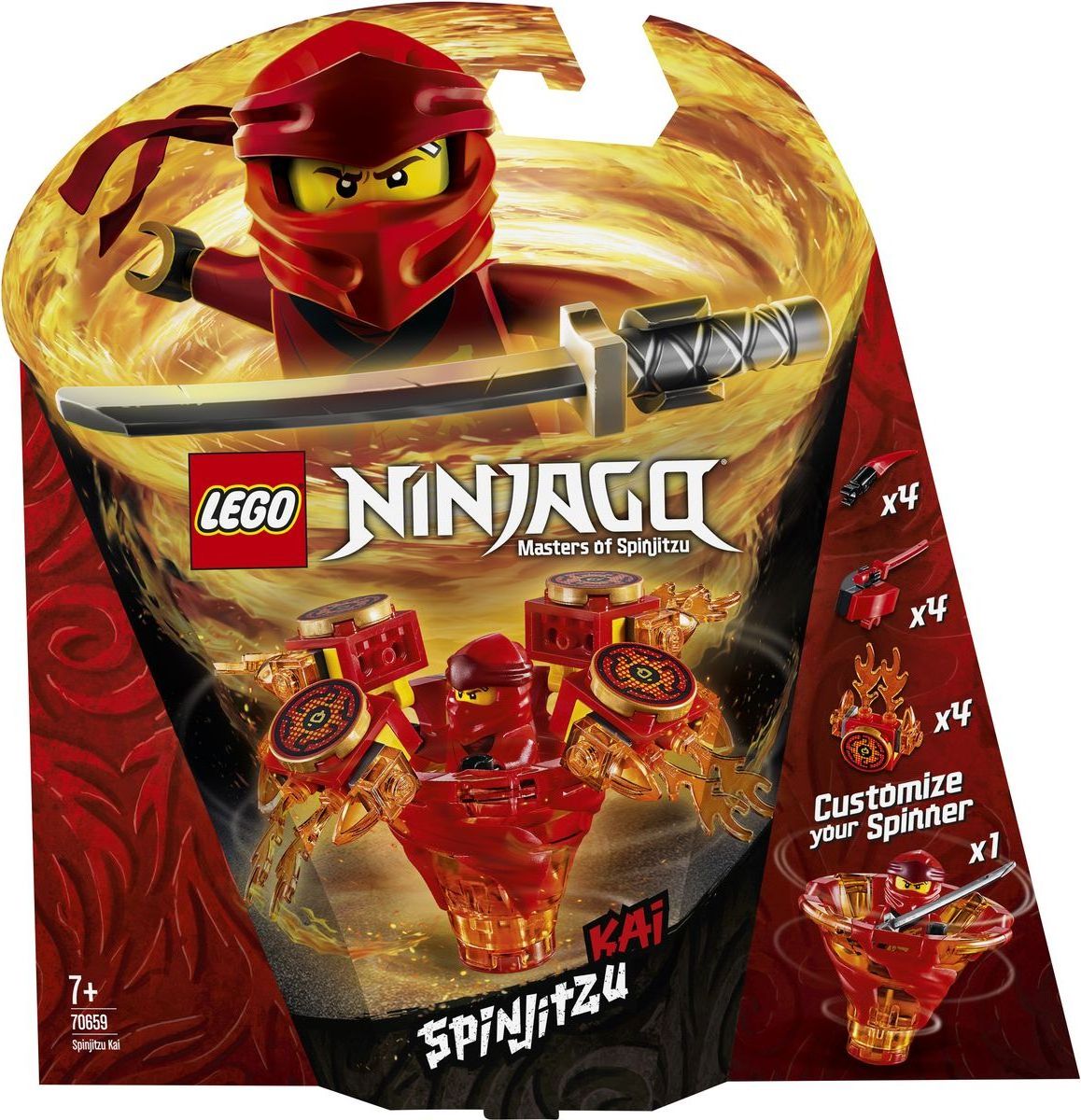 LEGO Ninjago 70659 Spinjitzu Kai - obrázek 1