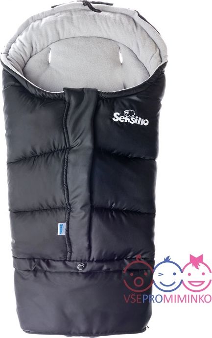 Zimní fusak COMBI polar 3v1 Sensillo černošedý - obrázek 1