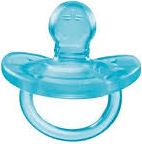 CHICCO Dudlík celosilikonový Physio Soft 0-6m, modrý - obrázek 2