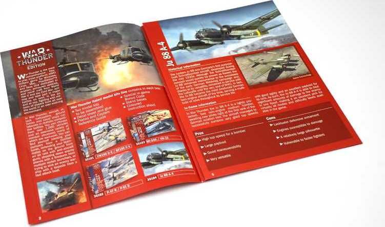 ITALERI Model Kit War Thunder 35104 - JU 88 A-4 (1:72) - obrázek 7