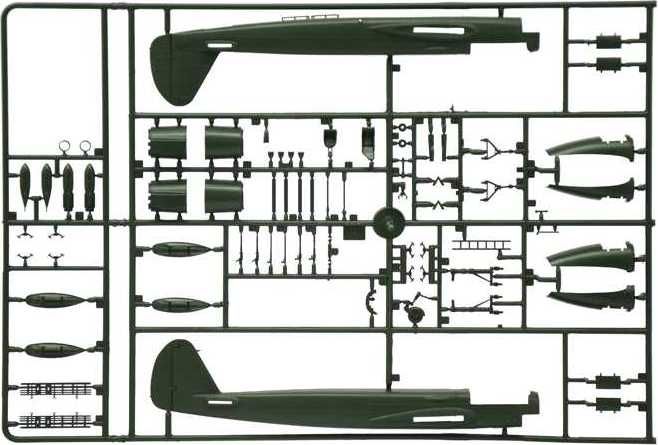 ITALERI Model Kit War Thunder 35104 - JU 88 A-4 (1:72) - obrázek 9