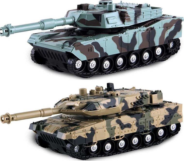 1:28 Tank 4WD LIGHT&MUSIC - 2 druhy - obrázek 1