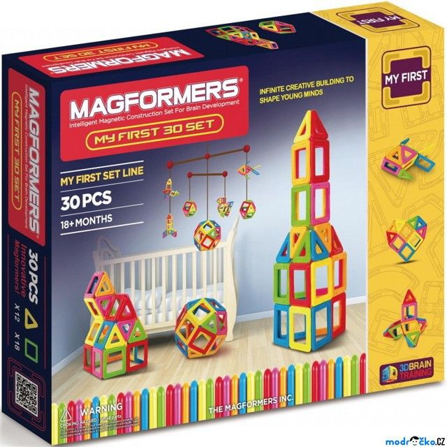 Magformers - Můj první Magformers, 30 ks - obrázek 1