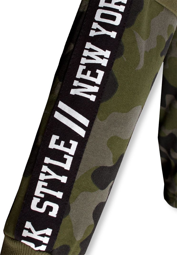 Chlapecká mikina Mix´nMATCH CITY khaki maskáč Velikost: 104 - obrázek 5