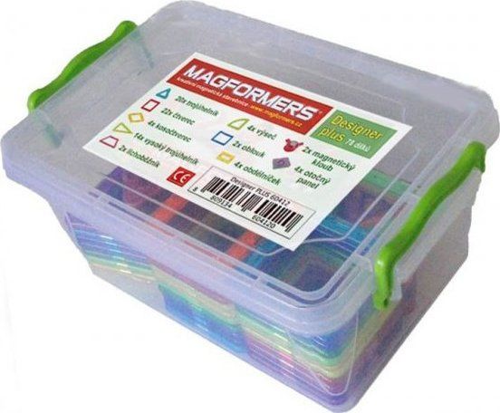 Magnetická stavebnice MAGFORMERS Designer Plus - obrázek 1