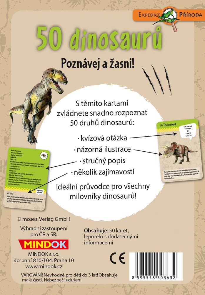 Mindok Expedice příroda: 50 dinosaurů - obrázek 2