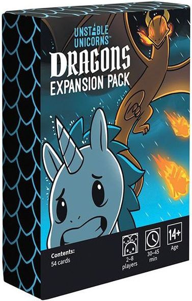 TeeTurtle Unstable Unicorns Dragons Expansion - obrázek 1