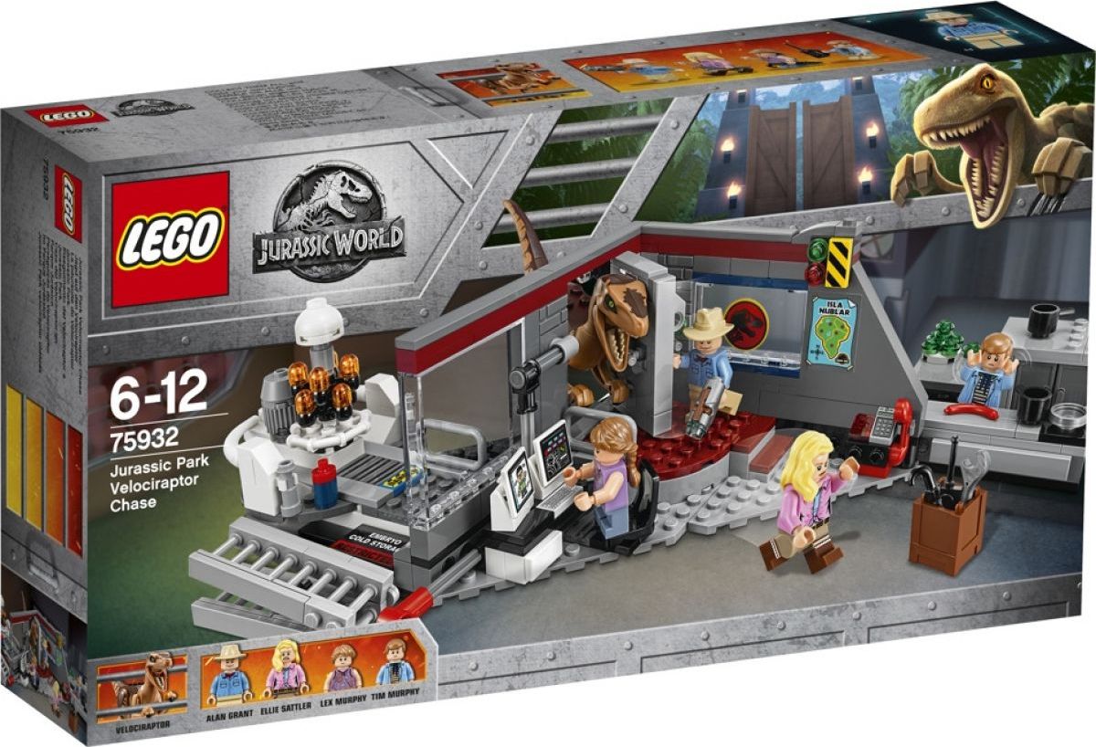LEGO Jurassic World 75932 Jurassic Park Velociraptor Chase - obrázek 1