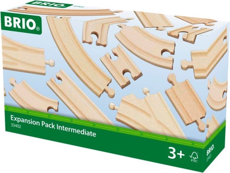 Vláčkodráhy Brio - Set kolejí, 16 dílů - obrázek 2