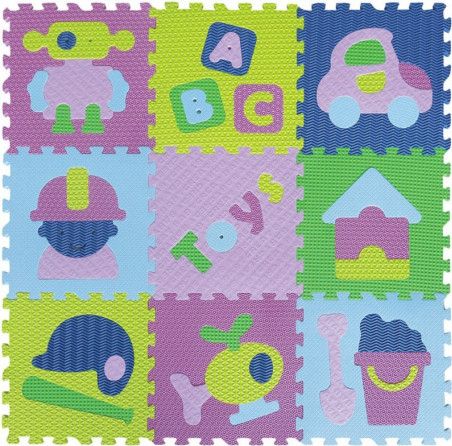BABY GREAT Pěnové puzzle Klučičí hračky SX (30x30) - obrázek 1