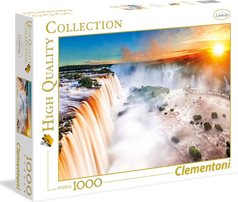 Clementoni - Puzzle 1000, Vodopád - obrázek 1