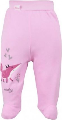 Kojenecké bavlněné polodupačky Koala Happy Baby růžové, Růžová, 86 (12-18m) - obrázek 1