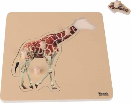Puzzle pro nejmenší: Žirafa - obrázek 1