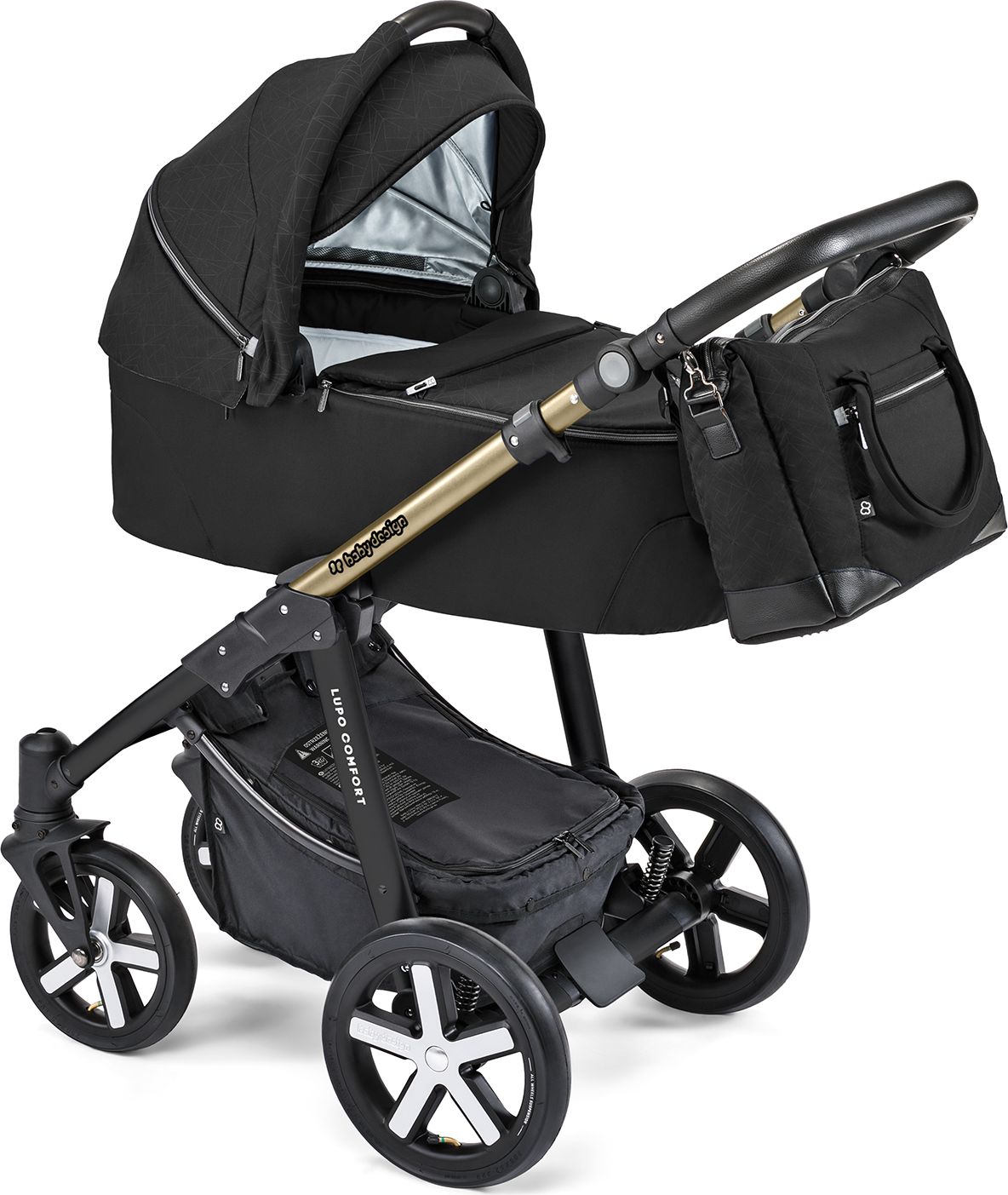 Kombinovaný kočárek Baby Design Lupo Comfort Limited 12 - obrázek 1