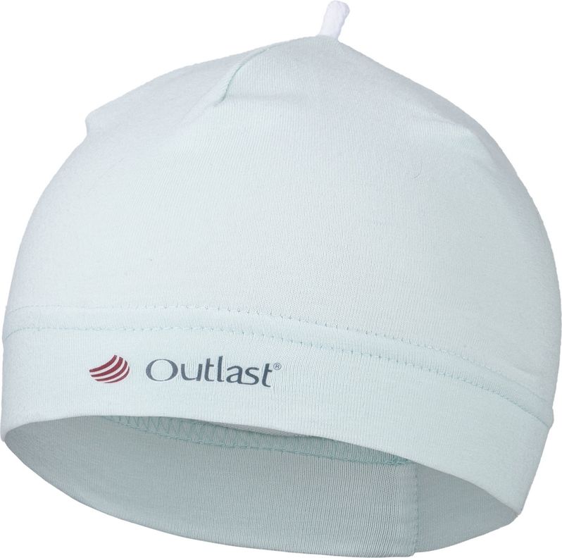 LITTLE ANGEL Čepice tenká kojenecká Outlast® vel. 1, 36-38 cm – světle zelená - obrázek 1