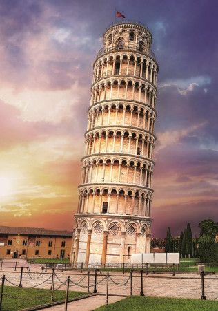 TREFL Puzzle Šikmá věž v Pise, Itálie 1000 dílků - obrázek 1