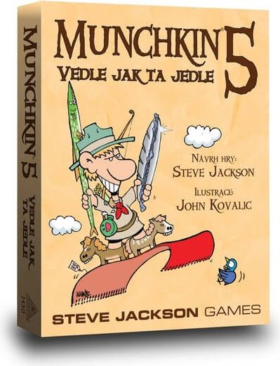Steve Jackson Games Desková karetní hra Munchkin 5: Vedle jak ta jedle v češtině - obrázek 1