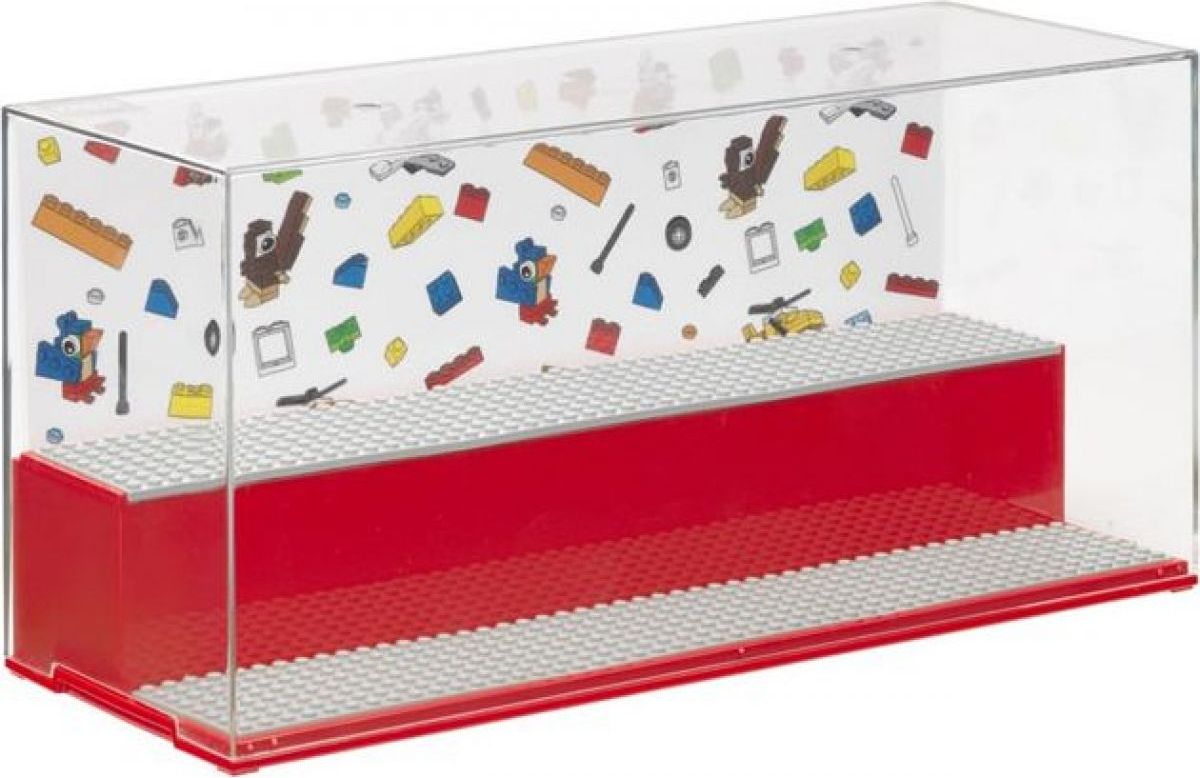 LEGO ICONIC herní a sběratelská skříňka červená LEGO40700001 - obrázek 1