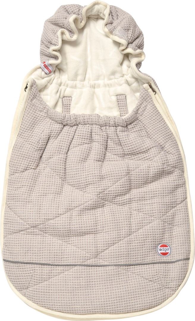 LODGER Mini-Bunker Fusak Flannel/Honeycomb Ivory - obrázek 1