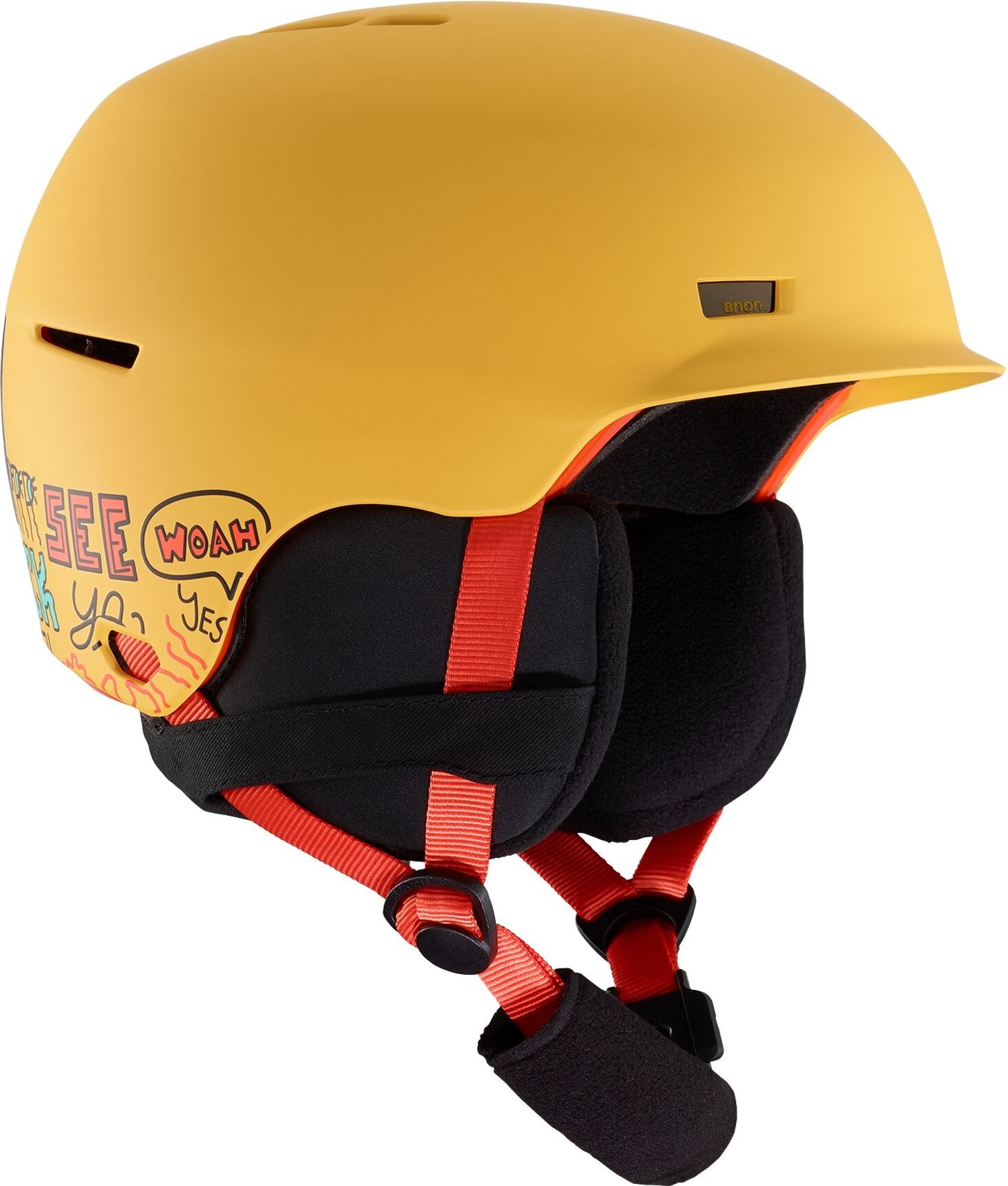 Anon Flash - Pizza Yellow EU S/M (48-51) - obrázek 1