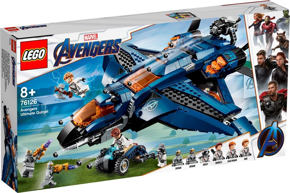 LEGO Marvel Avengers 76126 Parádní tryskáč Avengerů - obrázek 1