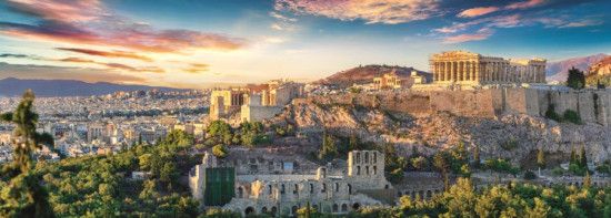 TREFL Panoramatické puzzle Akropolis, Athény 500 dílků - obrázek 1