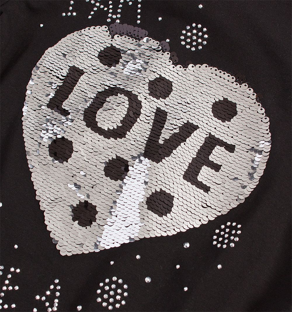Dívčí tričko a leginy Mix´nMATCH LOVE černá Velikost: 116 - obrázek 3