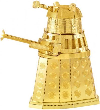METAL EARTH 3D puzzle Doctor Who: Dalek (zlatý) - obrázek 1