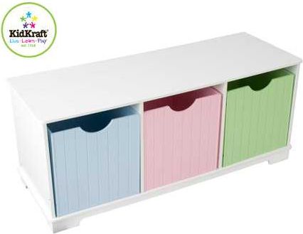 KidKraft Barevná lavička na hračky - obrázek 2