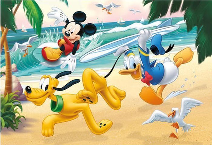 DINO Puzzle Mickey sportuje 2x66 dílků - obrázek 2