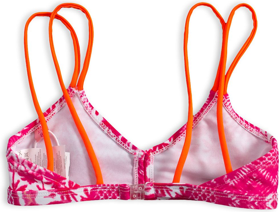 Dívčí plavky KNOT SO BAD PALMY růžové Velikost: 164 - obrázek 3