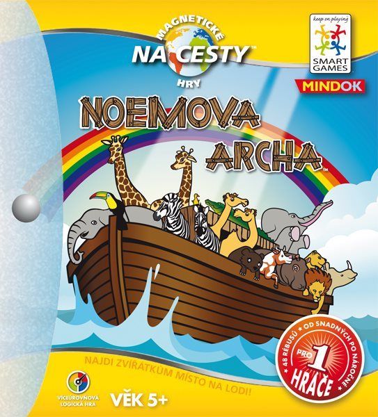 MINDOK Dětské hlavolamové smart hry - Noemova Archa - obrázek 1