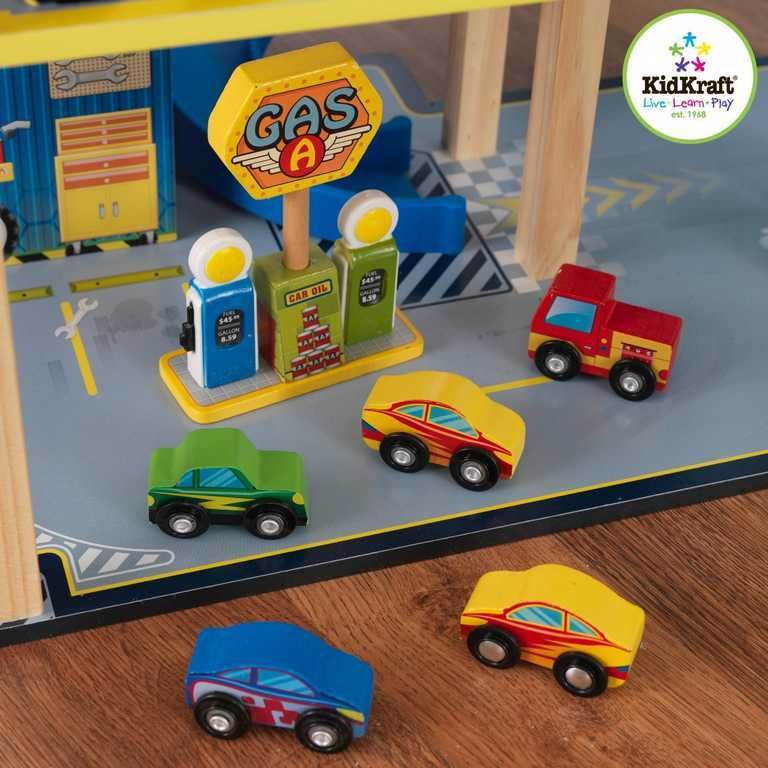 KIDKRAFT Mega rampa pro závodní autíčka - obrázek 4