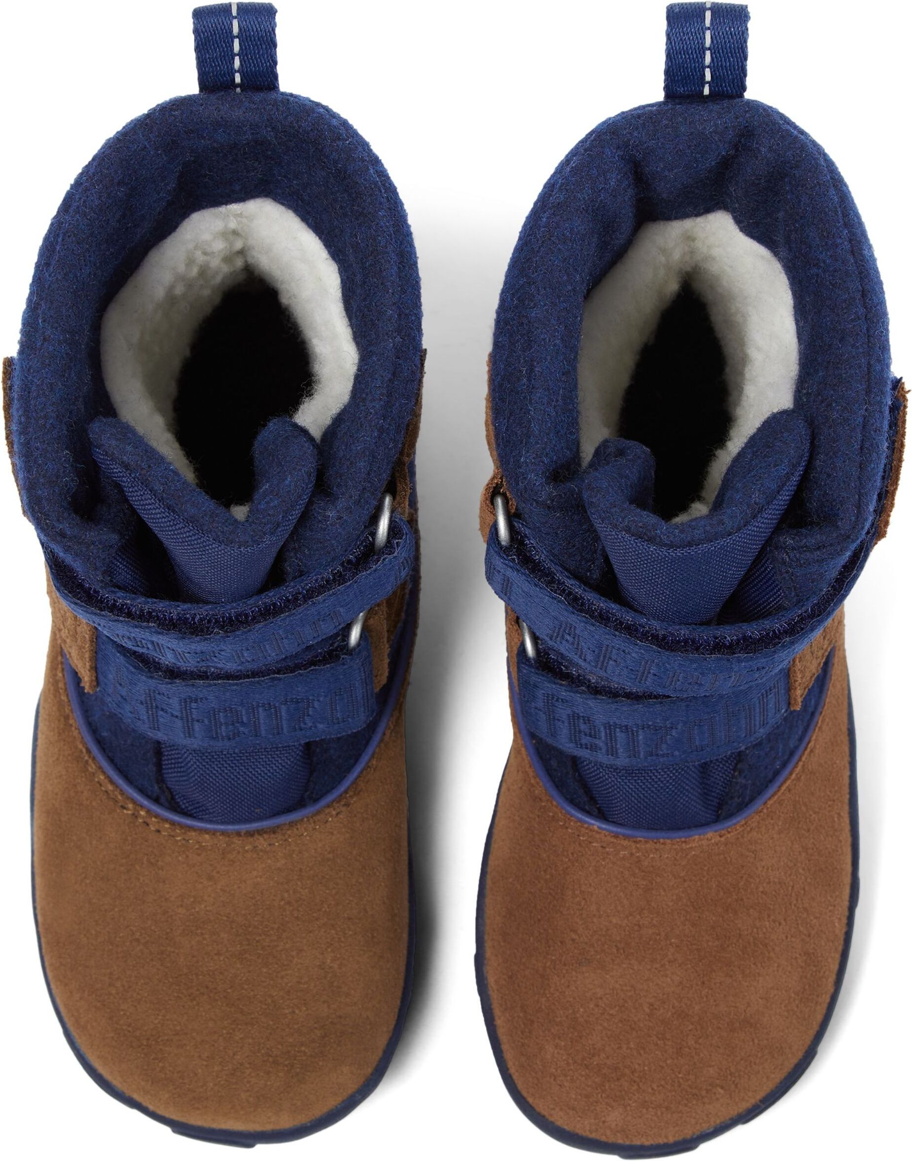 Affenzahn Minimal Highboot Leather Bear - Dark Blue/Brown 29 - obrázek 2