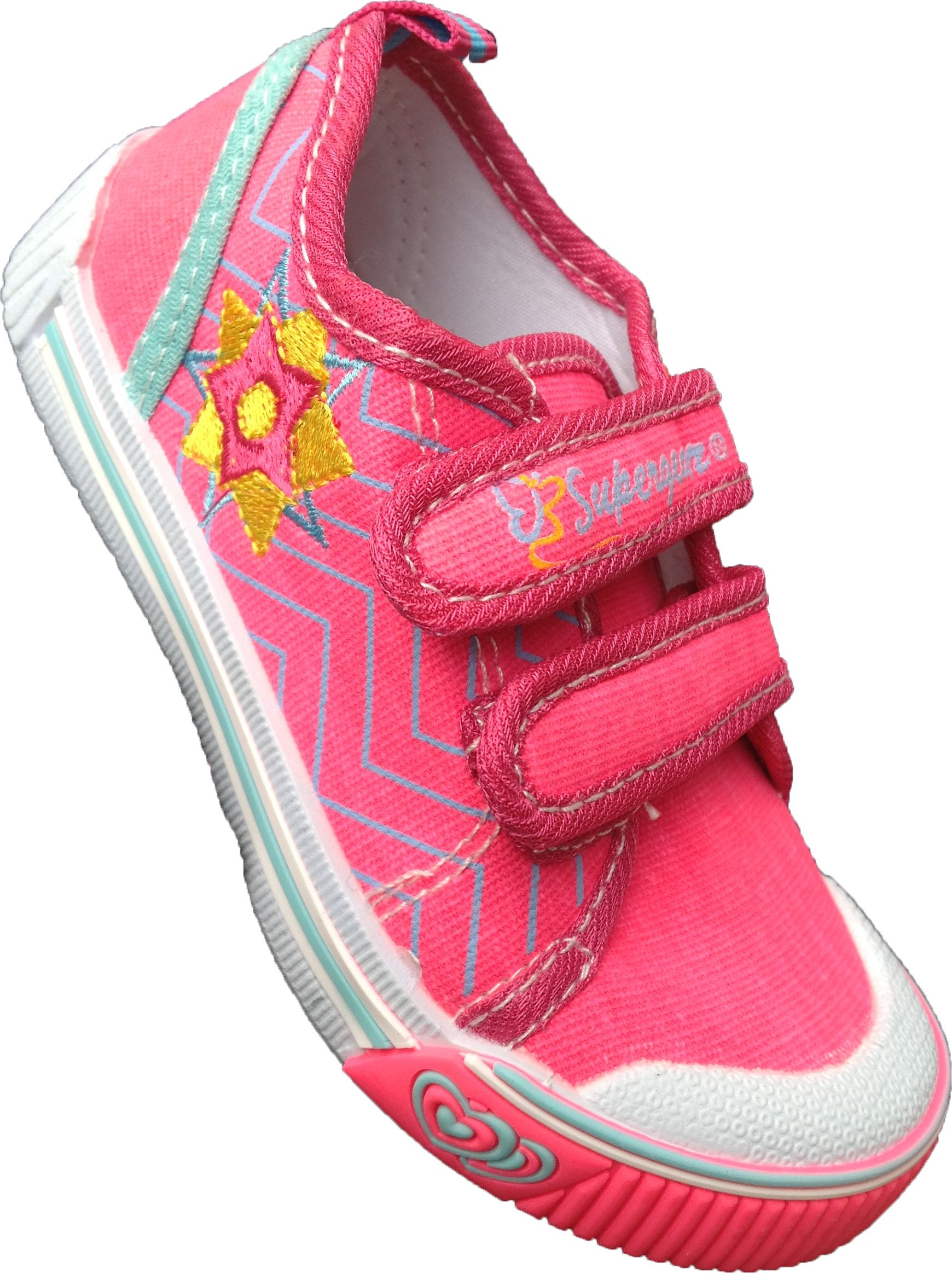 Tenisky Super Gear A9505P fuxia Velikost: 34 - obrázek 1