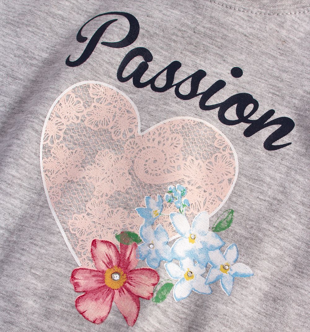 Dívčí tričko Mix´nMATCH PASSION šedé Velikost: 116 - obrázek 2