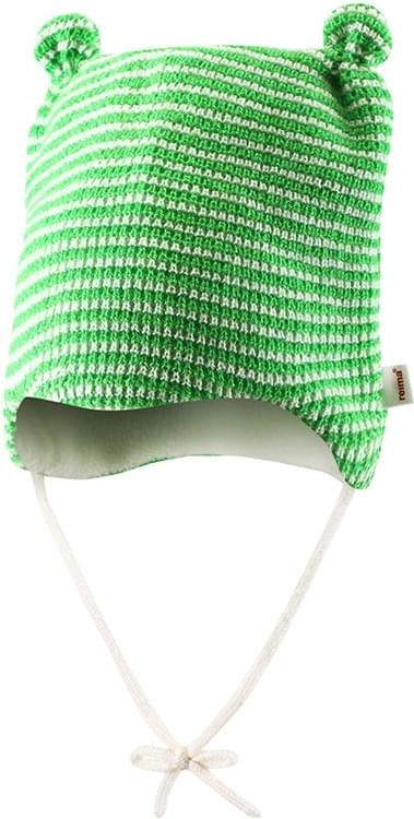 Dětská zimní čepice Reima Nokoset - leaf green 36 - obrázek 1