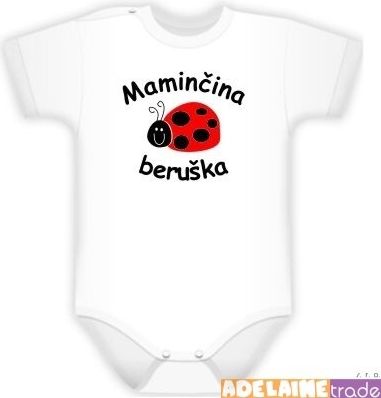 DEJNA Baby Dejna Body kr. rukáv Kolekce Beruška - Maminčina beruška 86 (12-18m) - obrázek 1