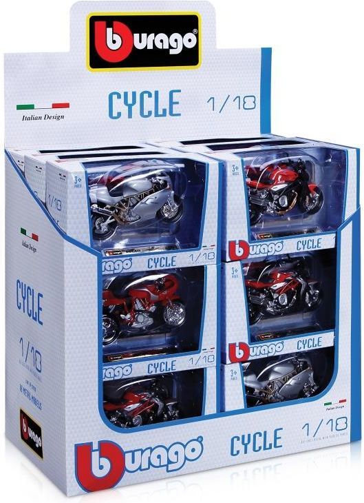 Bburago Bburago Motocykl 1/18,WB+DISPENSE - obrázek 5