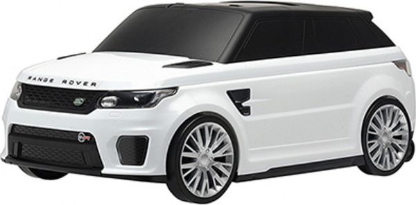 BAYO Dětské jezdítko a kufřík 2v1 Range Rover SVR white - obrázek 1