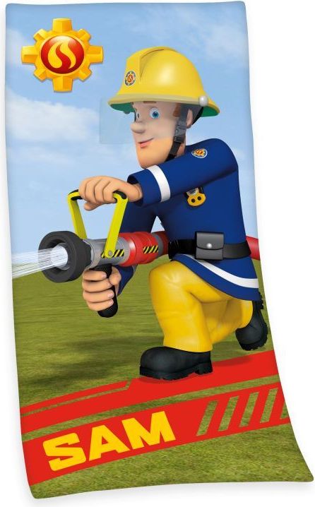 HERDING Osuška Požárník Sam zásah Bavlna Froté 75/150 cm - obrázek 1