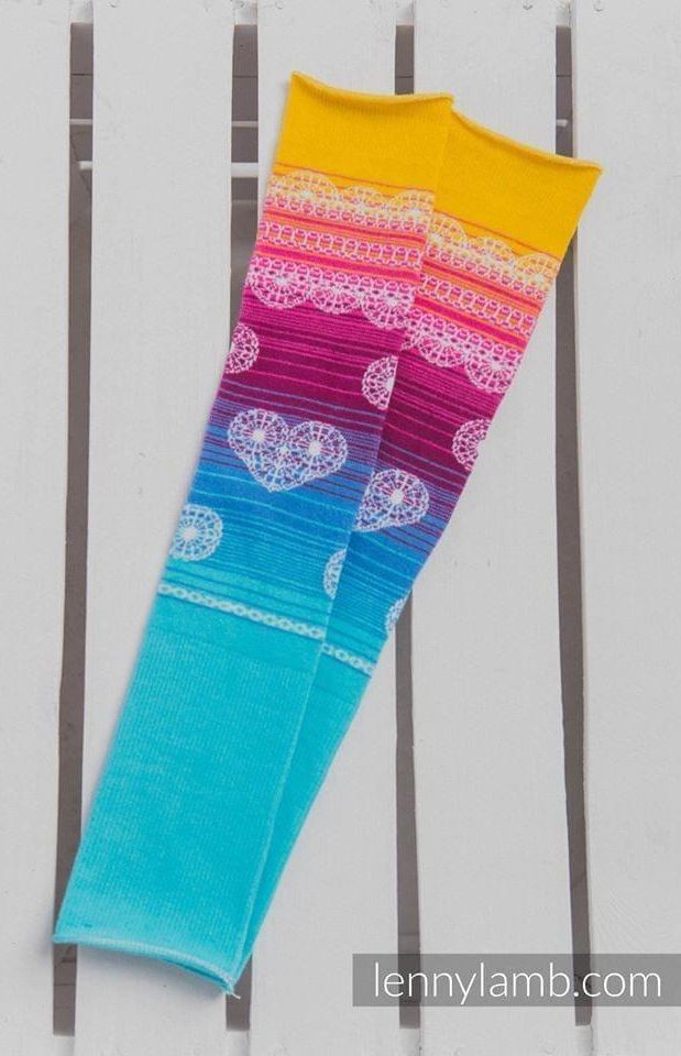 LennyLegs Long - návleky na nožičky - RAINBOW LACE - obrázek 2