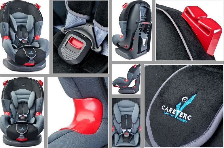 Autosedačka CARETERO IBIZA Graphite - obrázek 2
