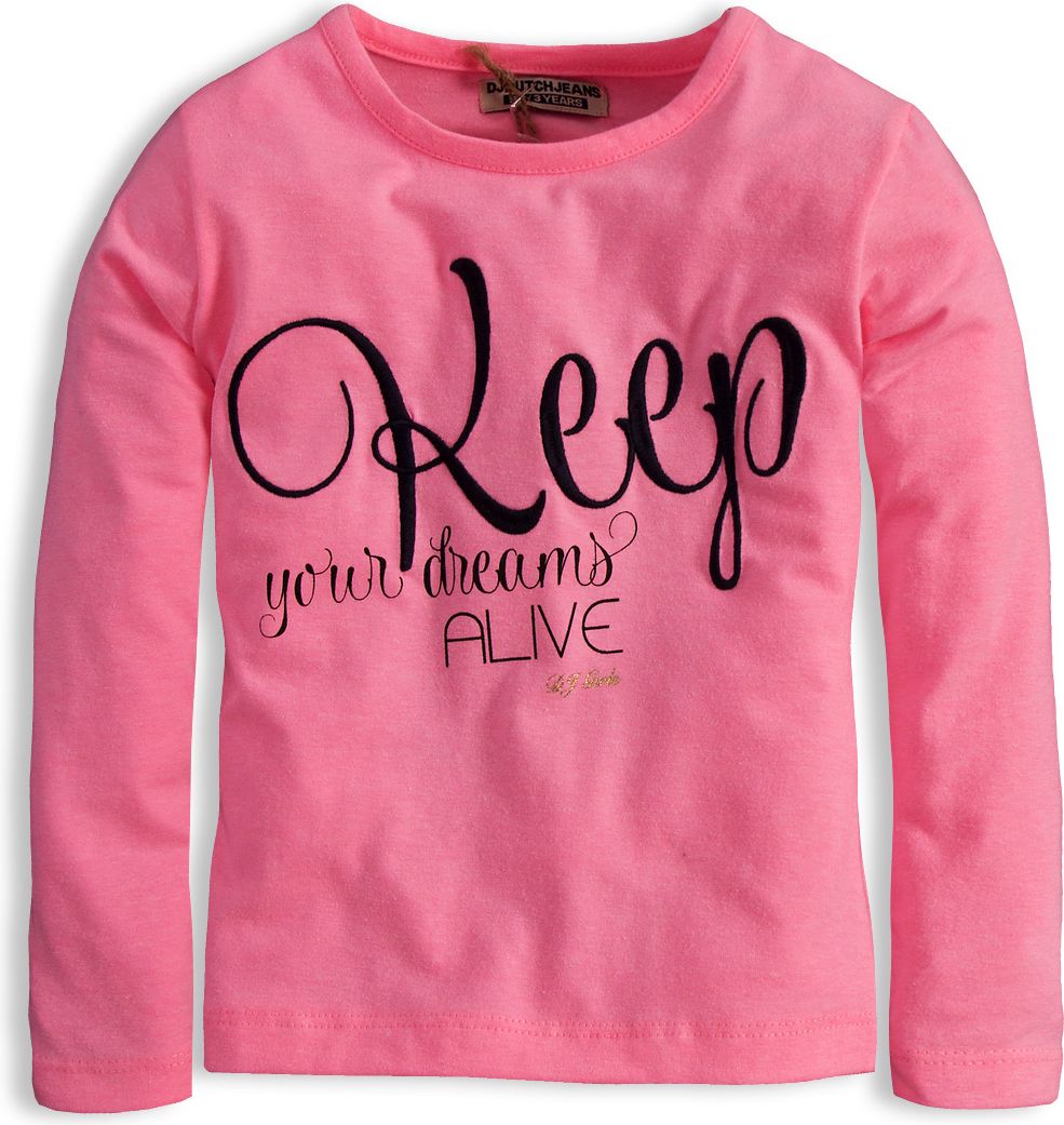 Dívčí triko DIRKJE YOUR DREAMS růžové Velikost: 98 - obrázek 1