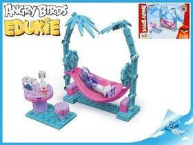 Edukie stavebnice Angry Birds zimní krajina - obrázek 1