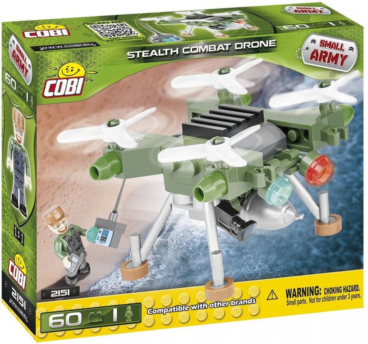 Cobi Malá armáda 2151 Bojový dron - obrázek 1