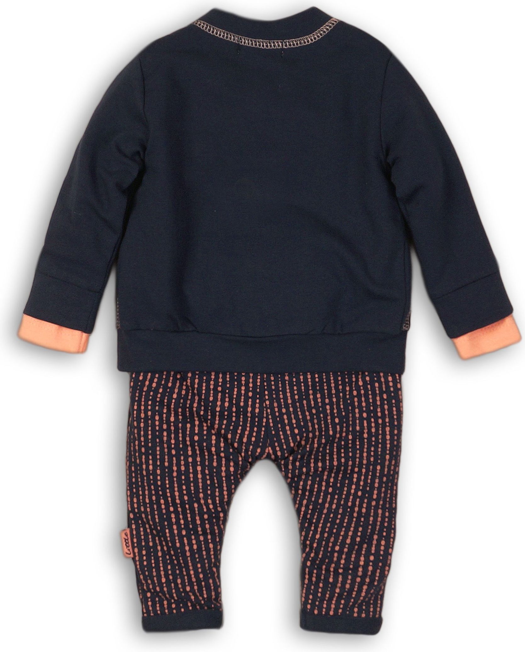 DIRKJE Set 3-dílný B-SO FRESH LITTLE AND LOVELY 74 Navy - Peach - obrázek 2