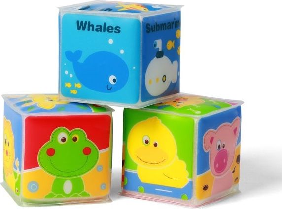 Edukační kostky Baby Ono 3 ks MINI - obrázek 1