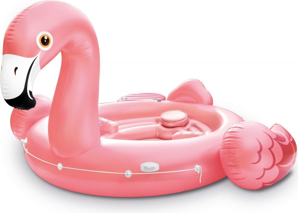 Intex 57267 Nafukovací párty ostrov plameňák 422 x 373 x 185 cm - obrázek 1